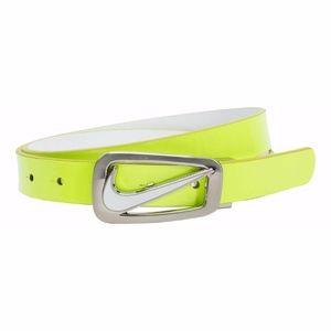 Nike Women's Swoosh Cutout Skinny Reversible Belt